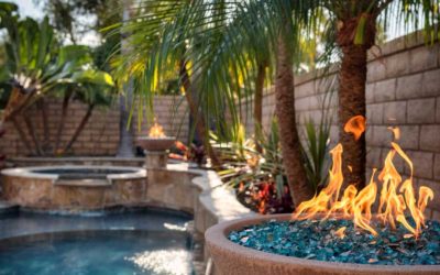 Designing a Pool with Fire Features